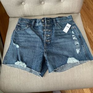 NEW Gap High Rise Cheeky Jean Short 3.5” Inseam